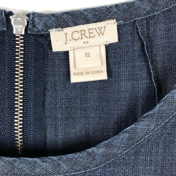 J. Crew Chambray Dress - Picture 3 of 8